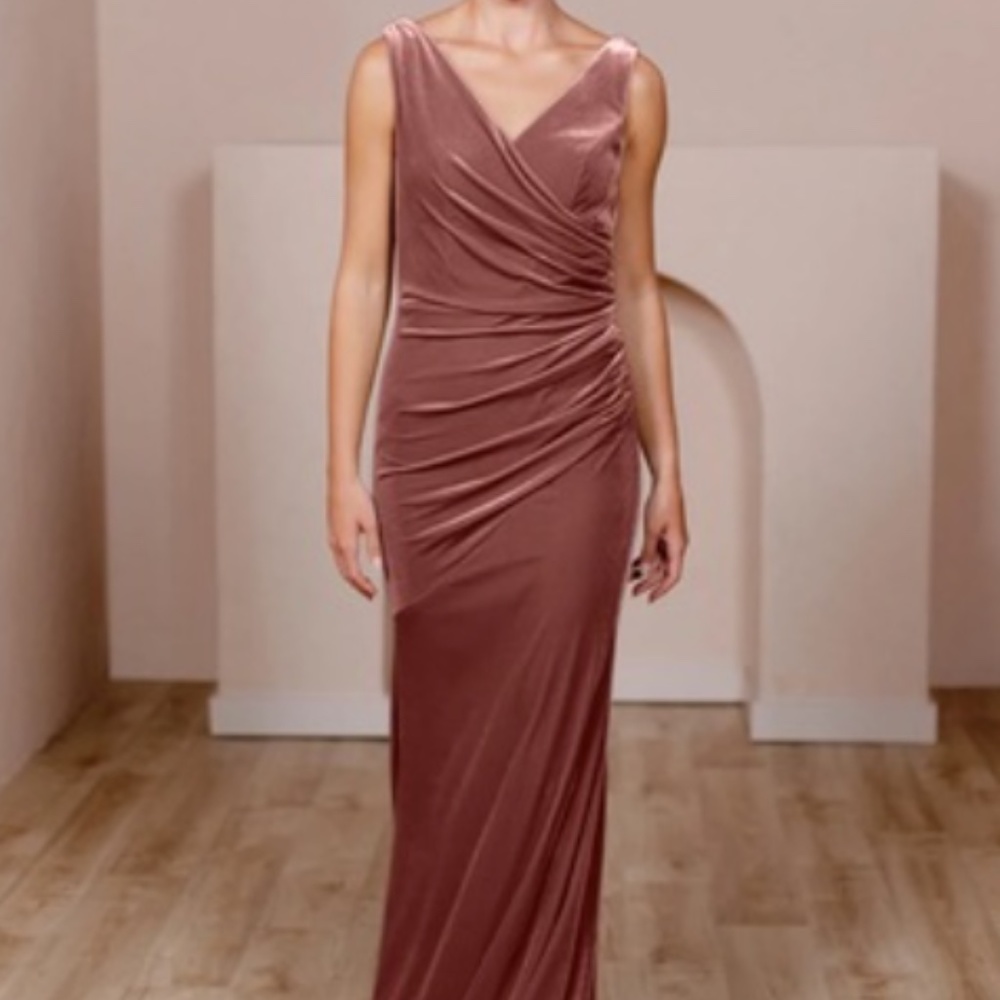 Revelry Dusty rose dress